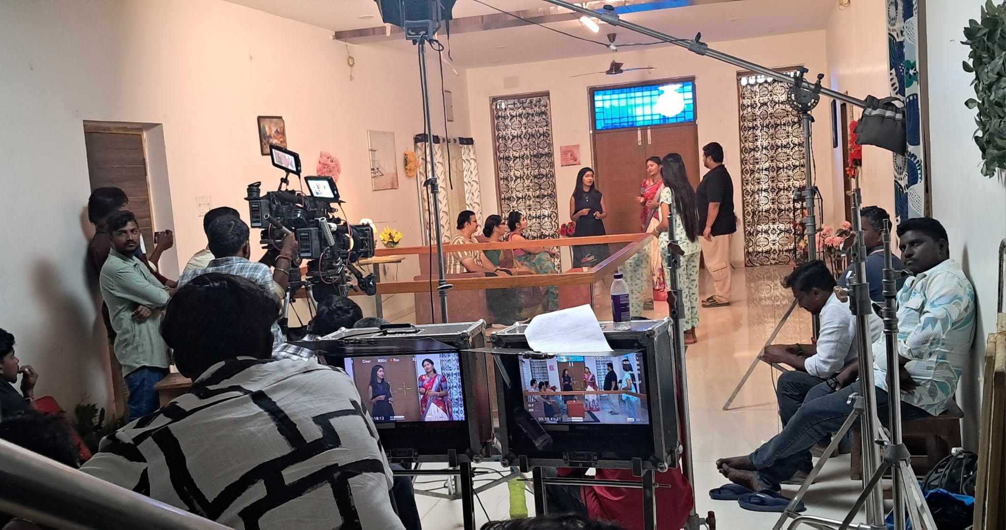 Actor Ramesh Donthula behind the scenes