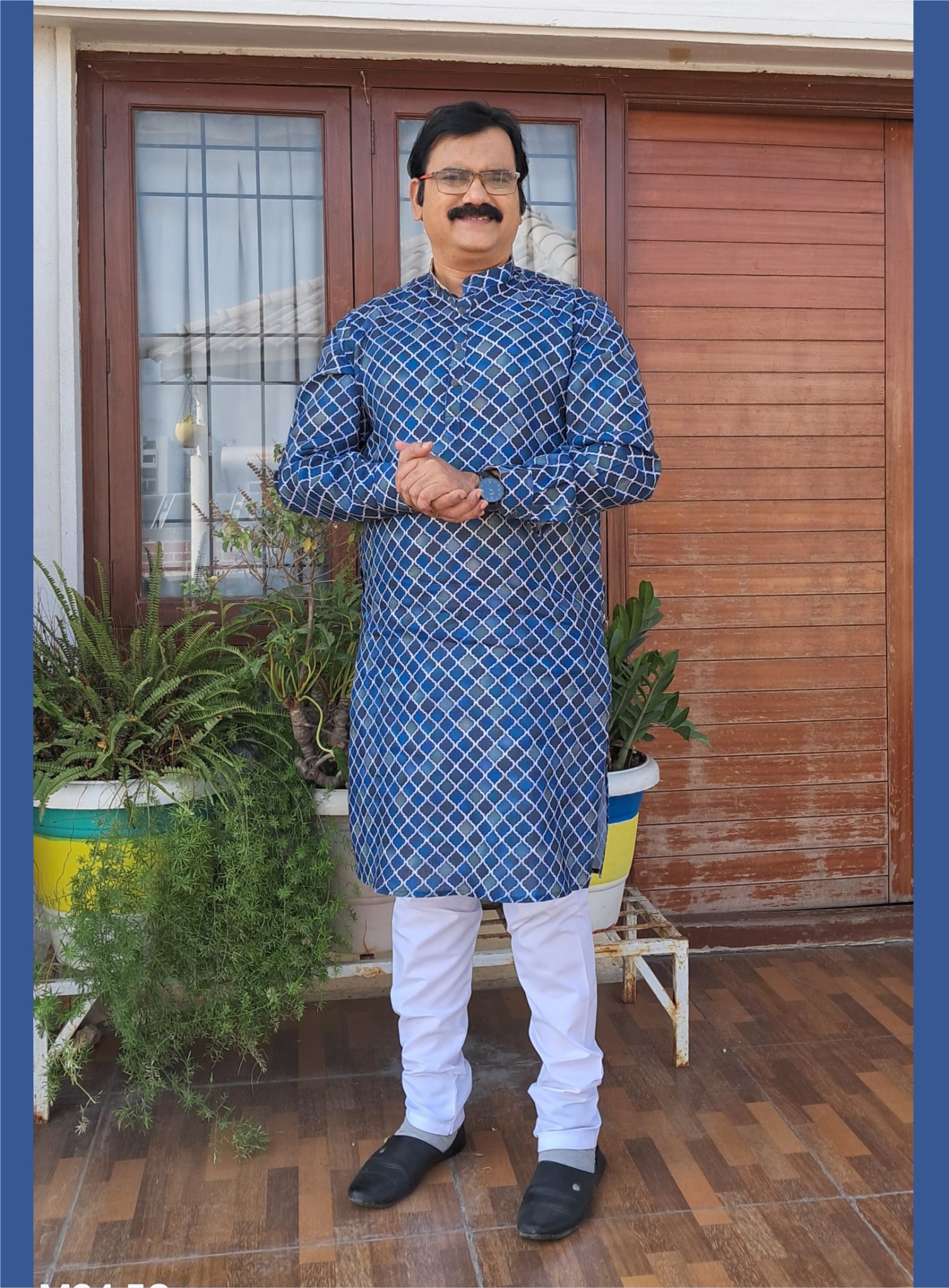 Ramesh Donthula full-length portrait